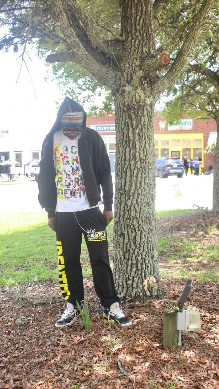 IDENTITY FLAG SWEATS(BLACK)