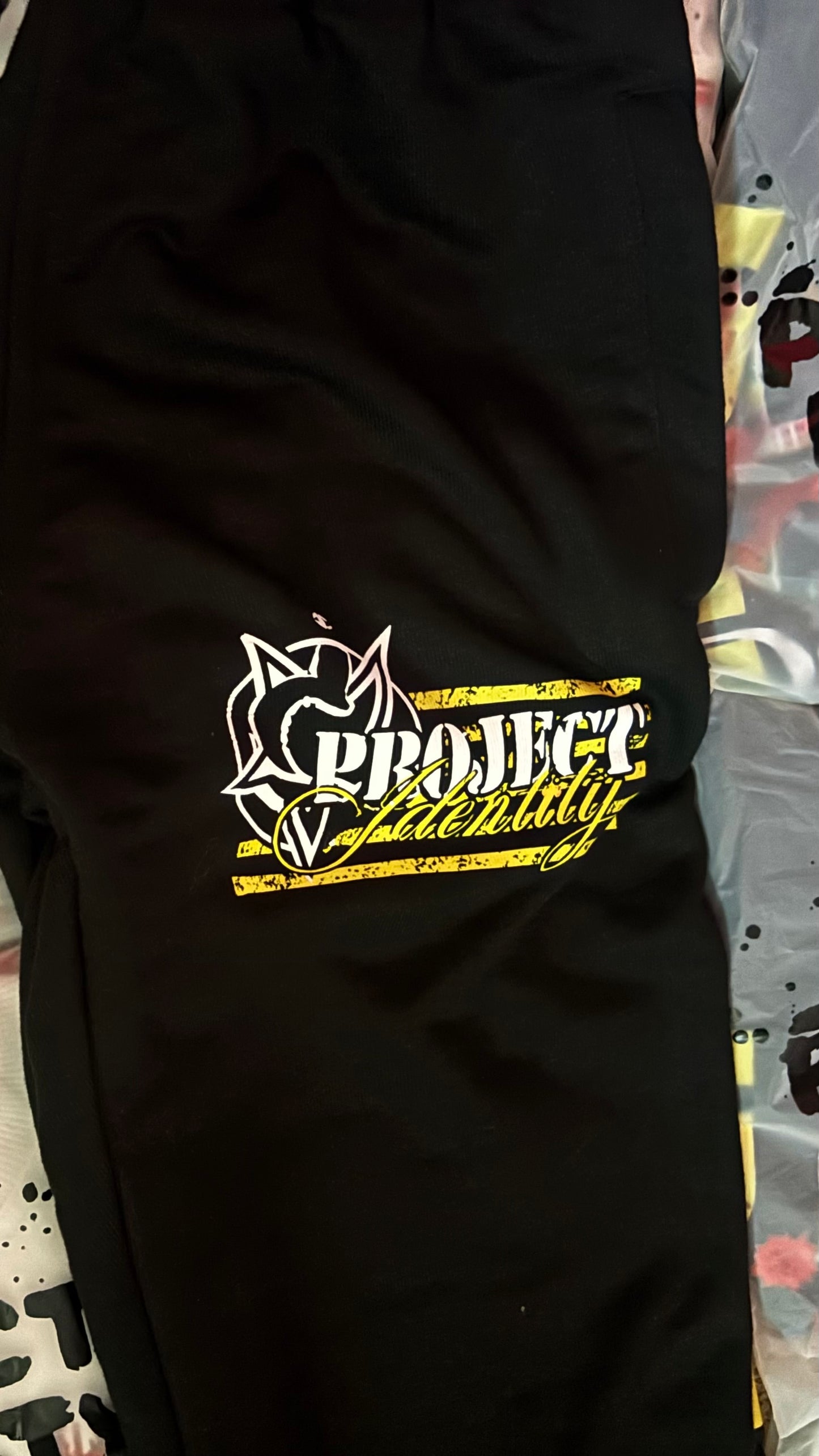 IDENTITY FLAG SWEATS(BLACK)