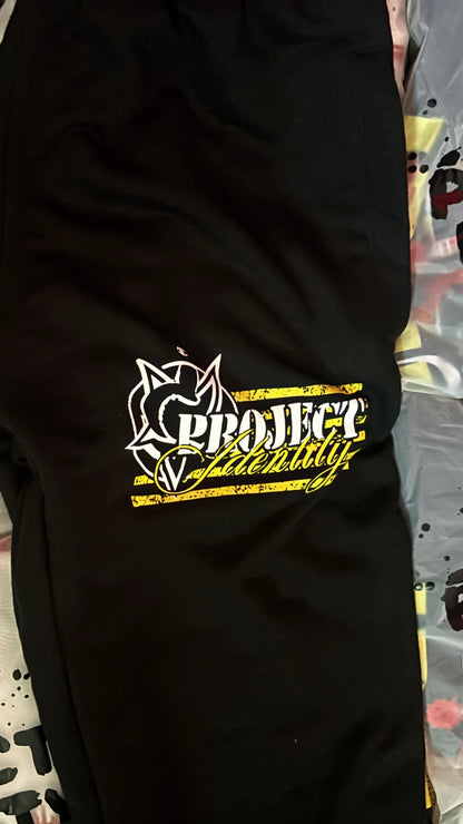 IDENTITY FLAG SWEATS(BLACK)
