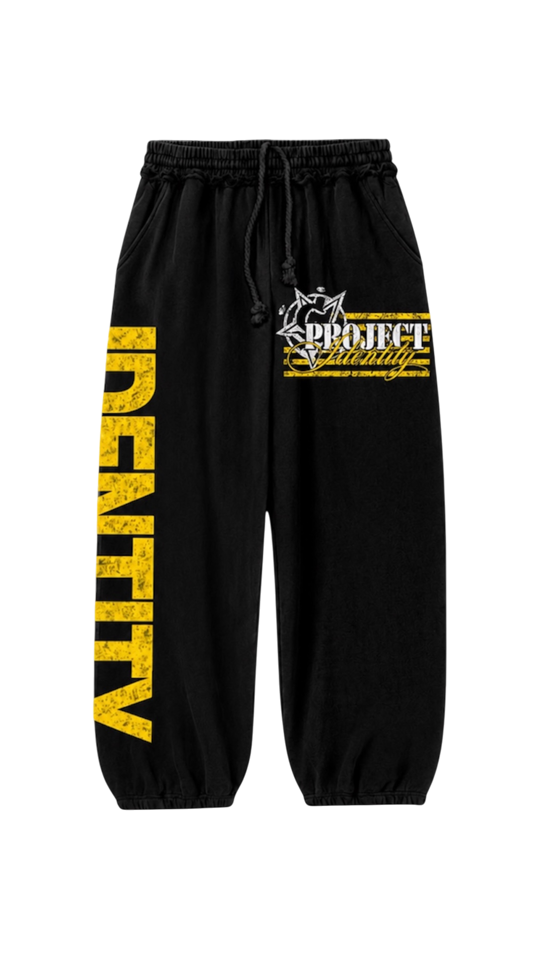IDENTITY FLAG SWEATS(BLACK)