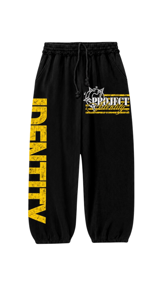IDENTITY FLAG SWEATS(BLACK)